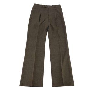 Auralee | Women's Tropical Wool Slacks | Brown | Size 3